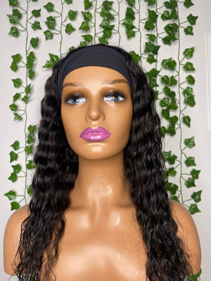 Deep Wave Headband Wig